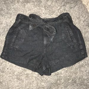 COPY - American Eagle Black Jean Shorts Size 4 Sh…